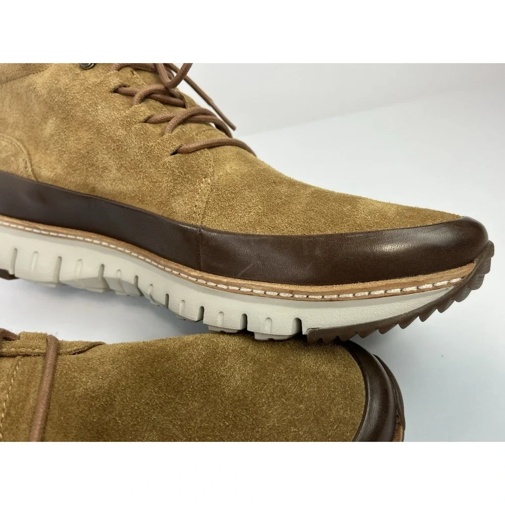 Cole Haan Grand Sport Rugged Chukka Boots Golden Honey Dove C31413 Mens 13 M NEW